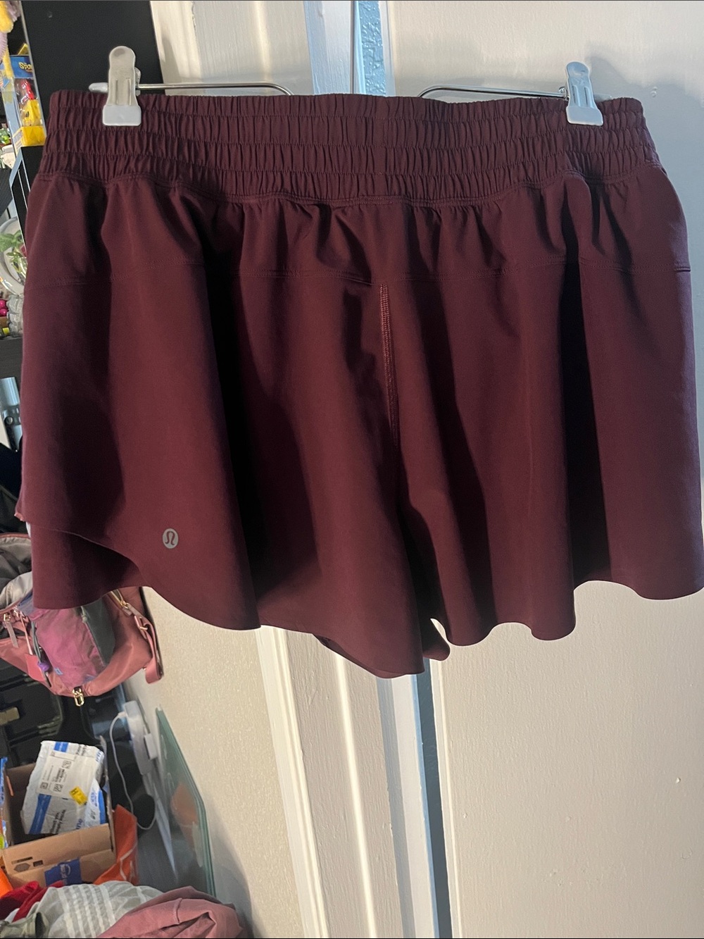 lululemon athletica Women's Maroon Athletic Shorts